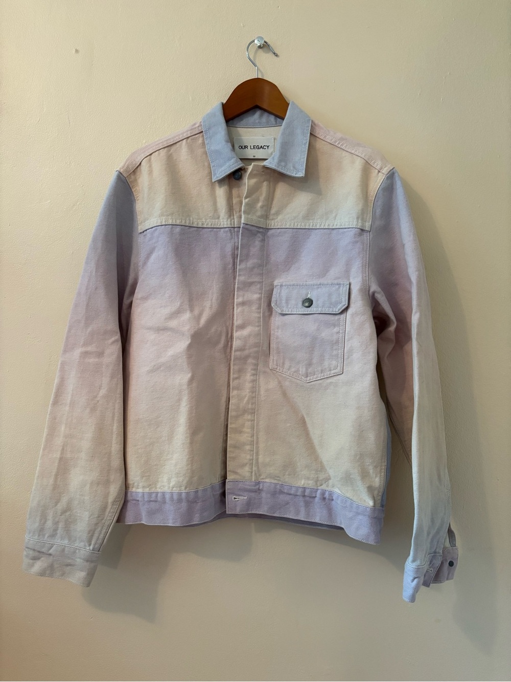 Our Legacy Pastel Ombre Fade Jacket